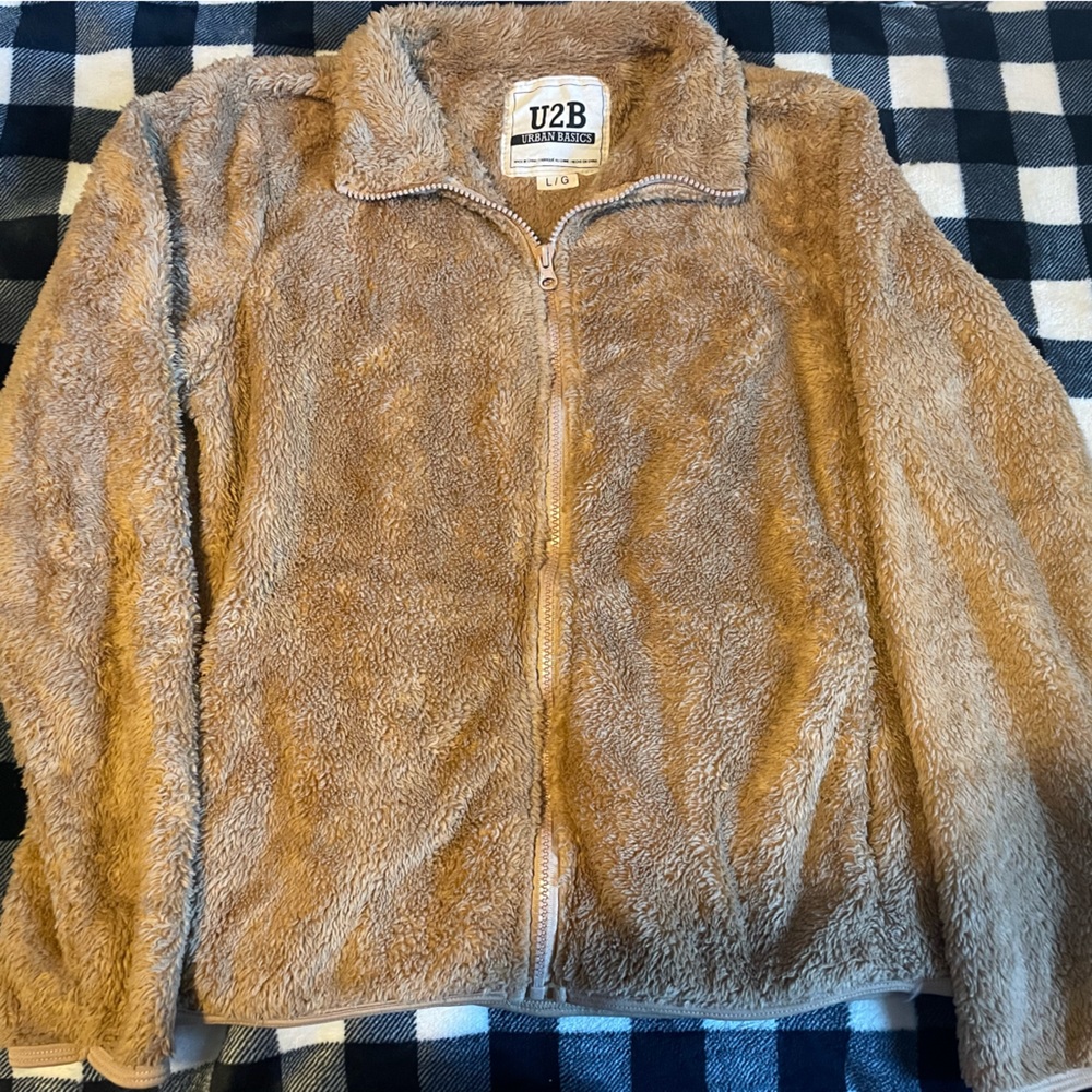 Tan hoodie